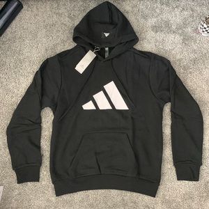 Black Adidas Hoodie. Size Medium